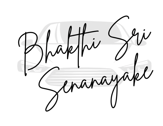 Bhakthi Sri Senanayake Signature